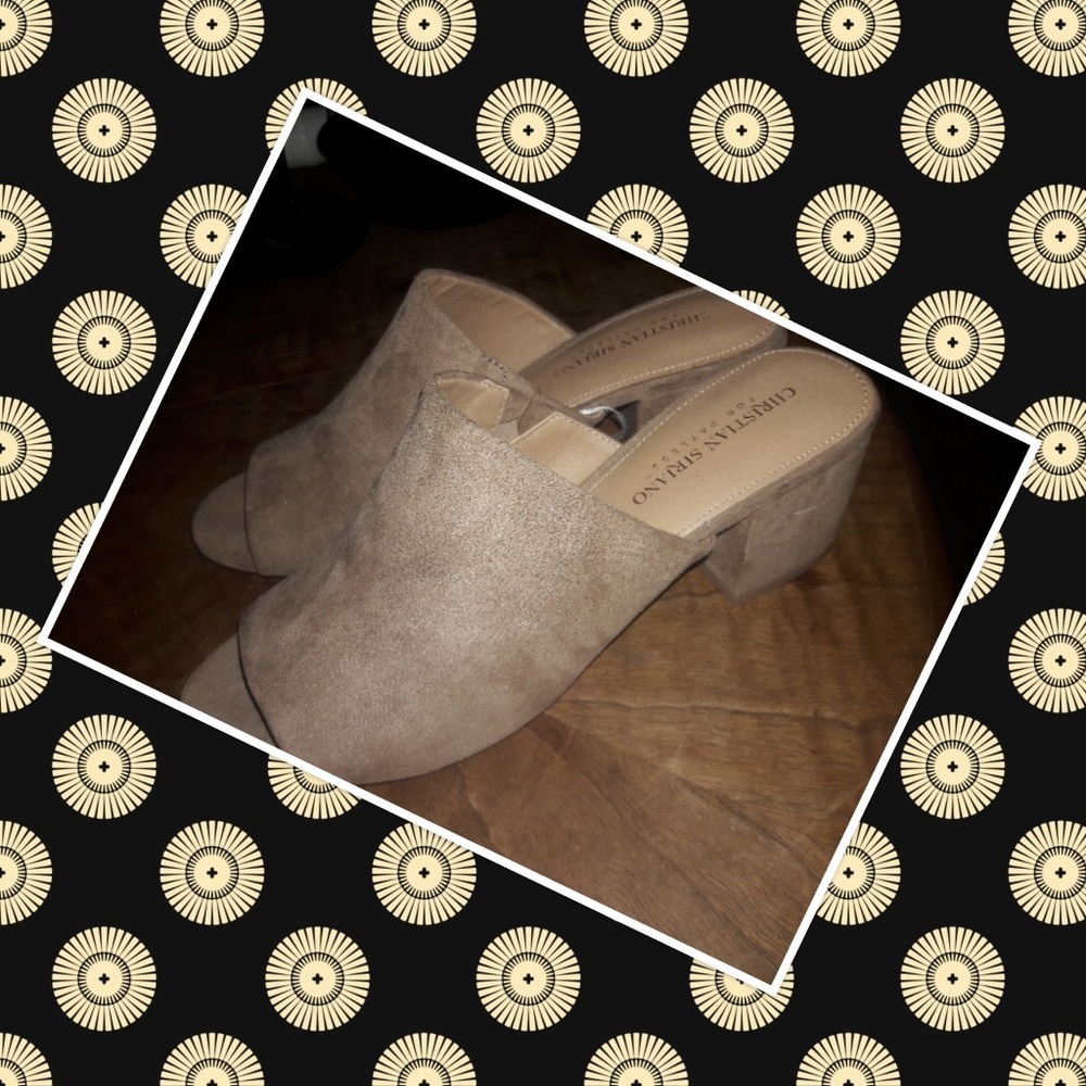 Christian Siriano Brown shoe